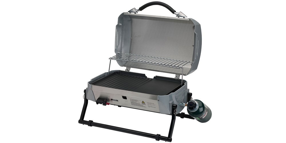 Gasmate Cruiser Stainless Steel Portable BBQ | Kiwi Camping NZ