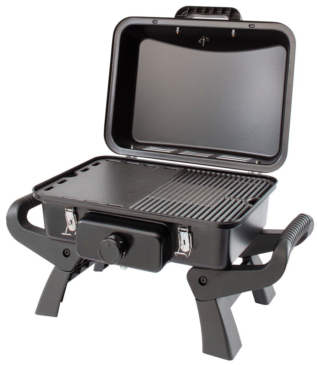 Gasmate Adventurer Deluxe 1 Single Burner Portable BBQ | Kiwi Camping NZ