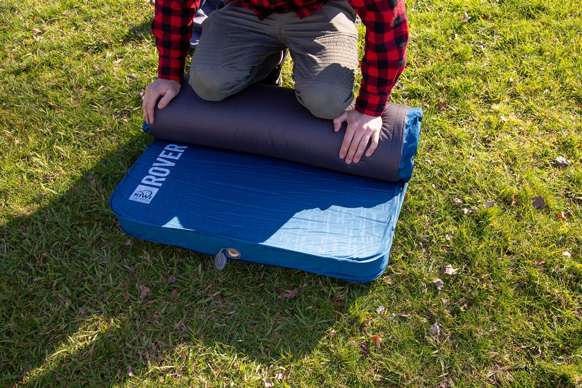 Rover King Single 10cm Self-Inflating Mat | Kiwi Camping NZ