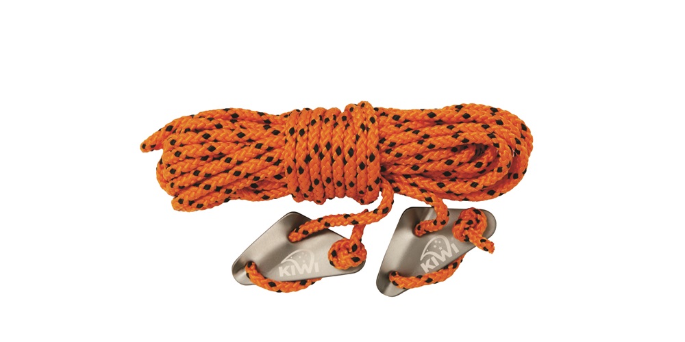 Double V Heavy-Duty Guy Ropes with Tri-Tensioners
