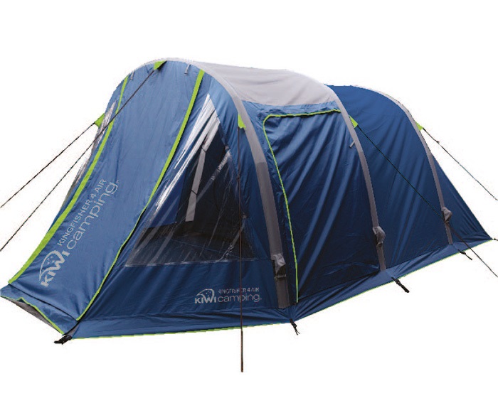 Kingfisher 4 Air Recreational Tent | Kiwi Camping NZ