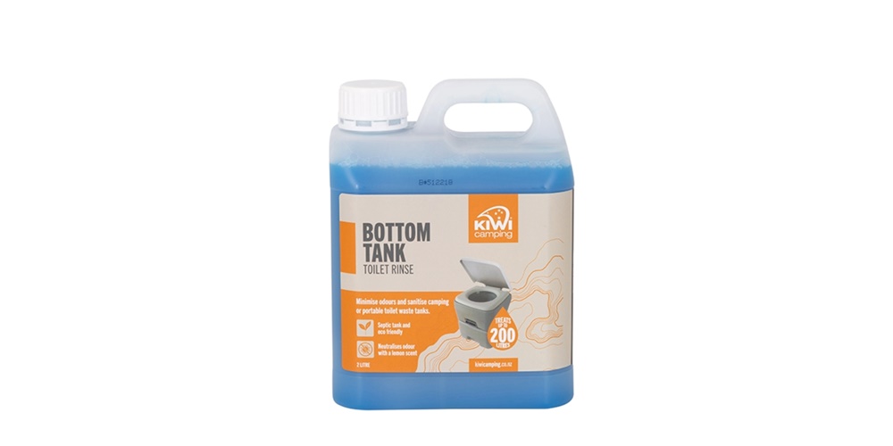 Kiwi Camping Toilet Bottom Tank Rinse 2L