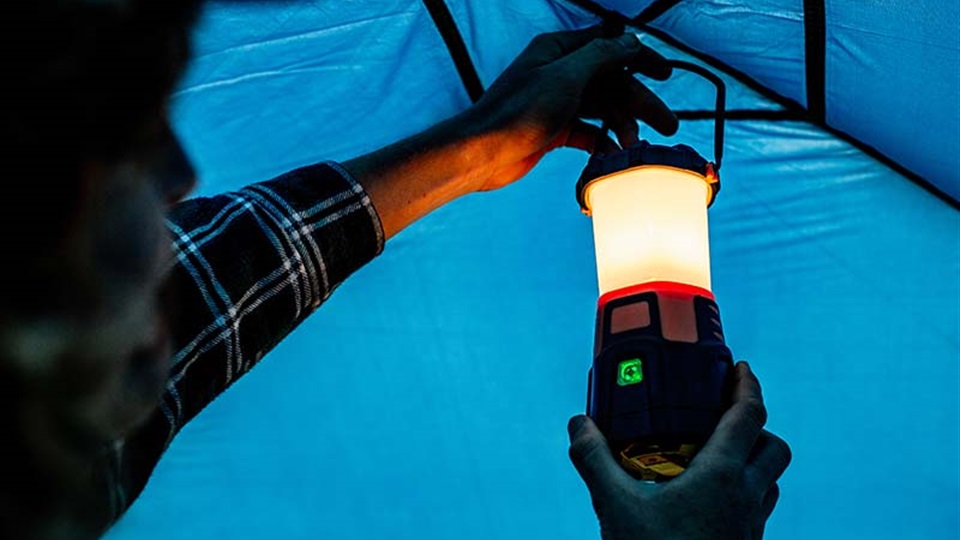 Mini Portable Led Light Hanging 3-Led Camping Lantern Soft Light