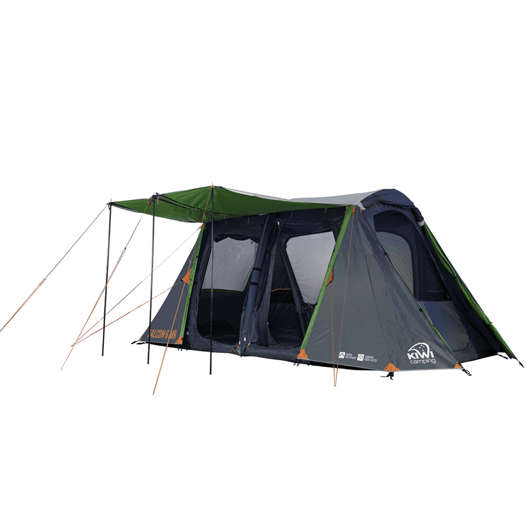 kiwi camping 1 falcon 6 air family tent (outer)