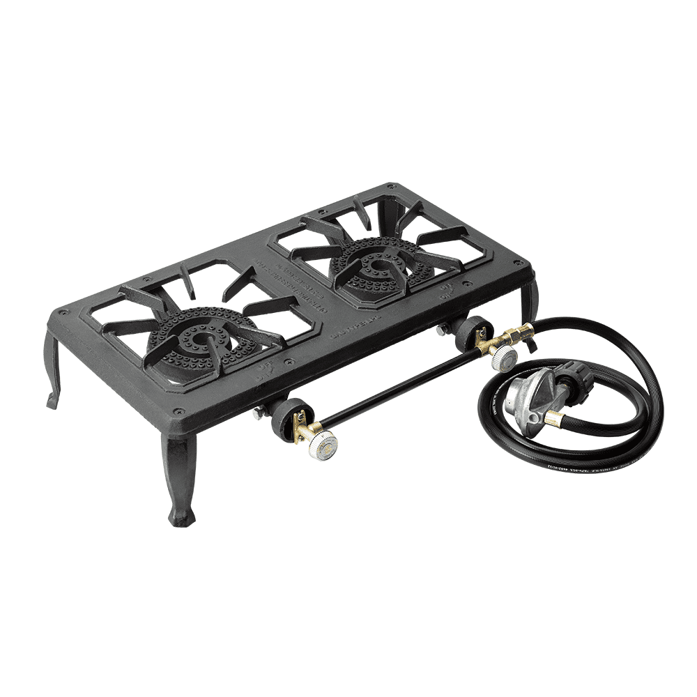 kiwi camping country cooker double burner KC014 002