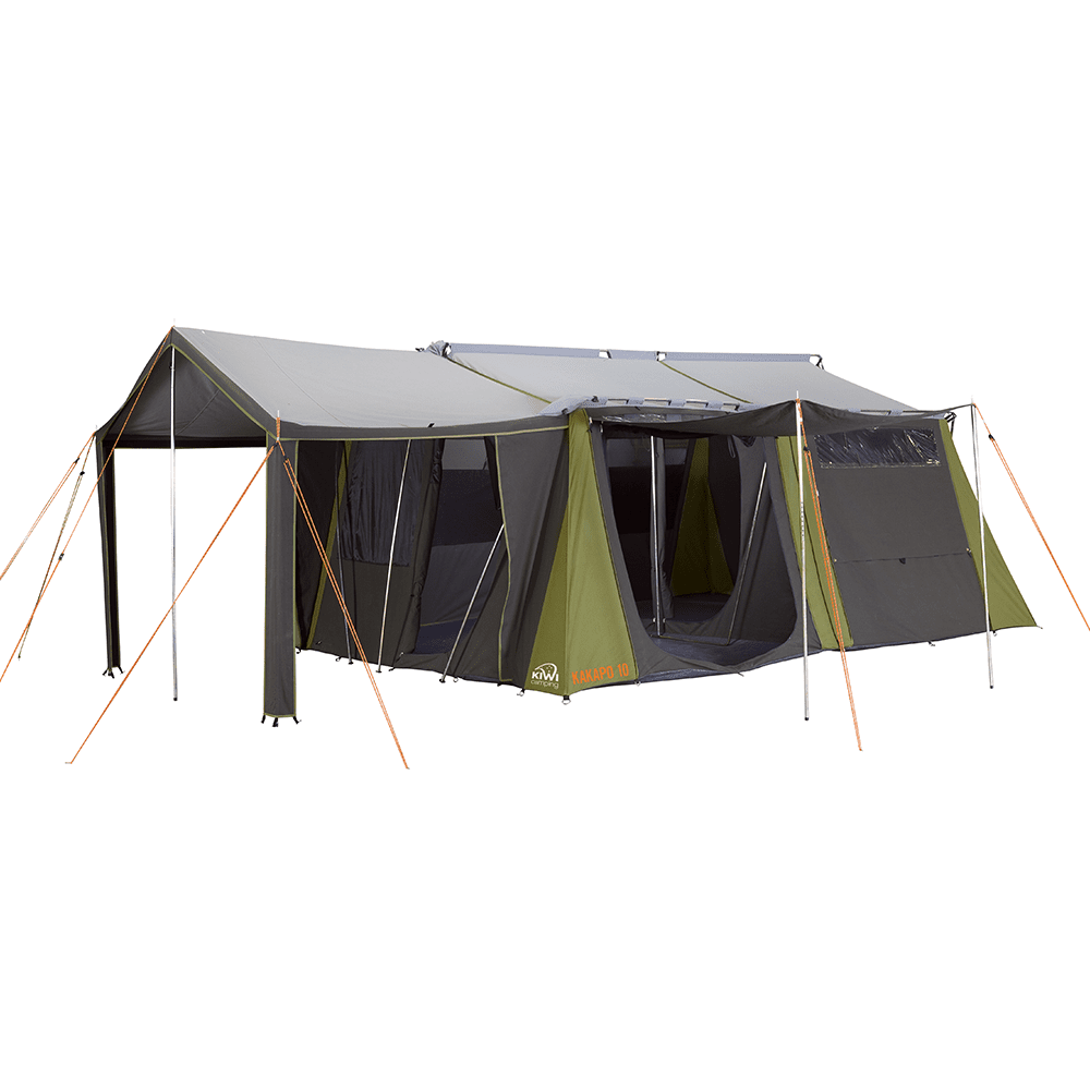 kiwi camping kakapo 10 canvas family tent KC070 606