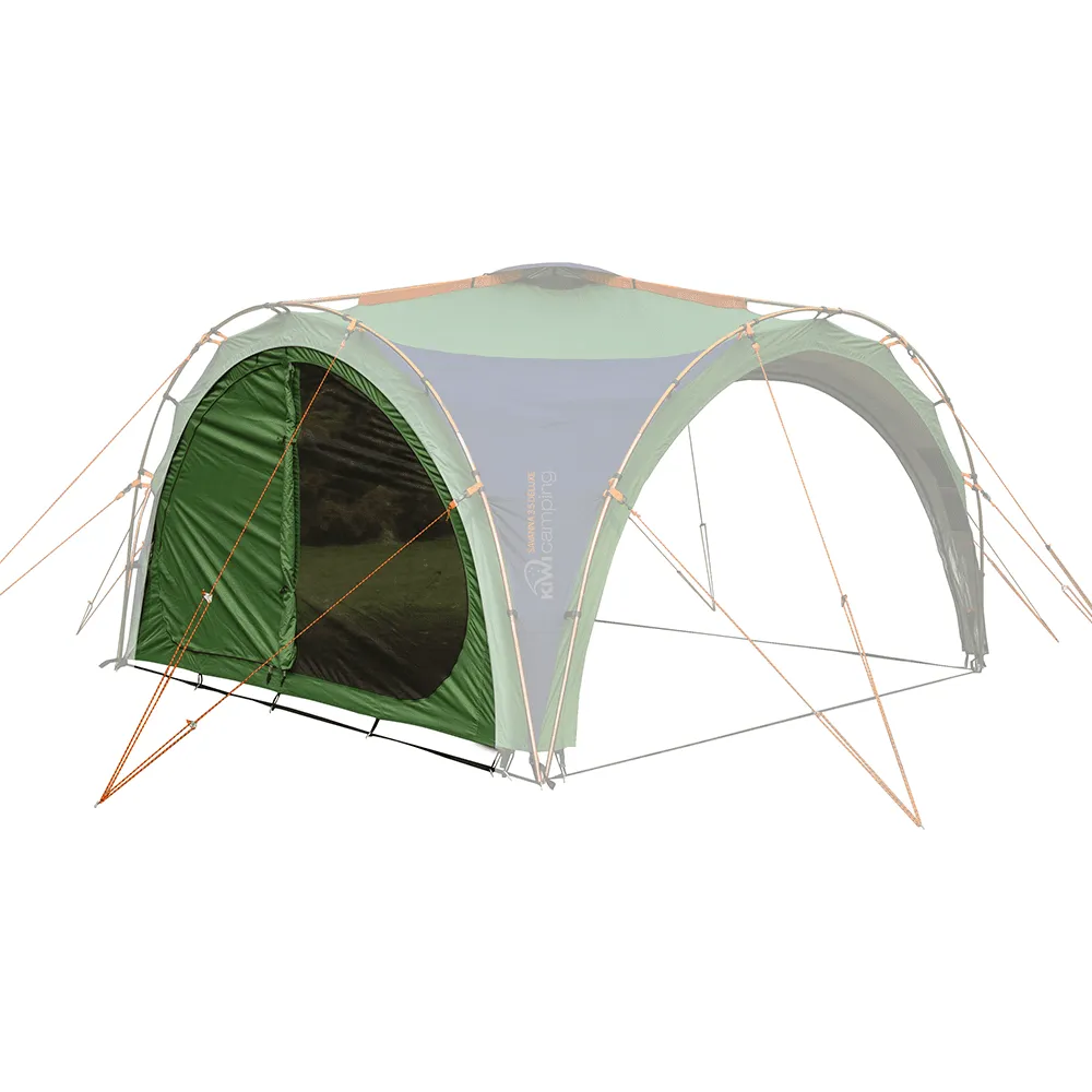 kiwi camping savanna 3.5 deluxe shelter flexi mesh wall KC074 524