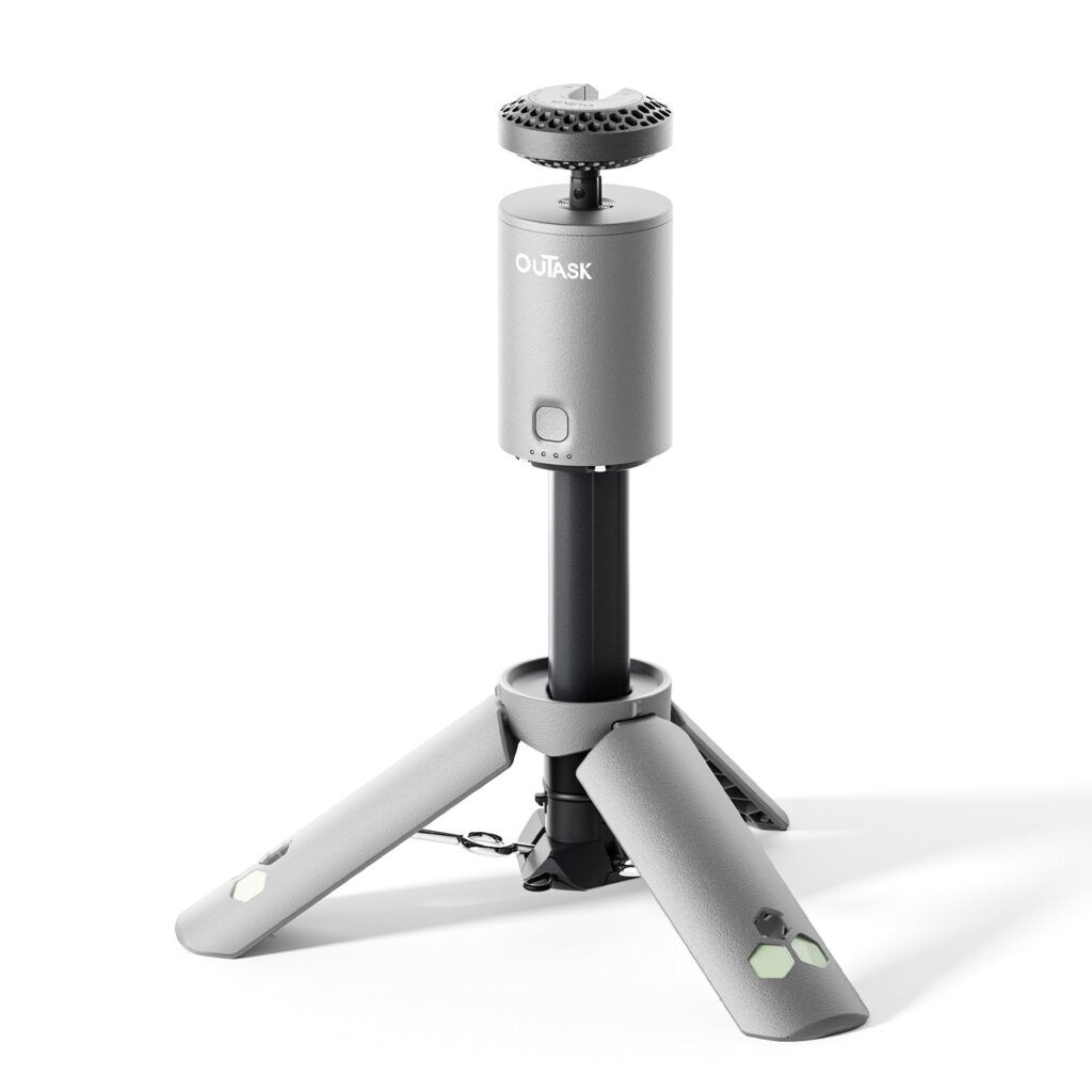 ouTask Portable Outdoor Lights Grey (1)