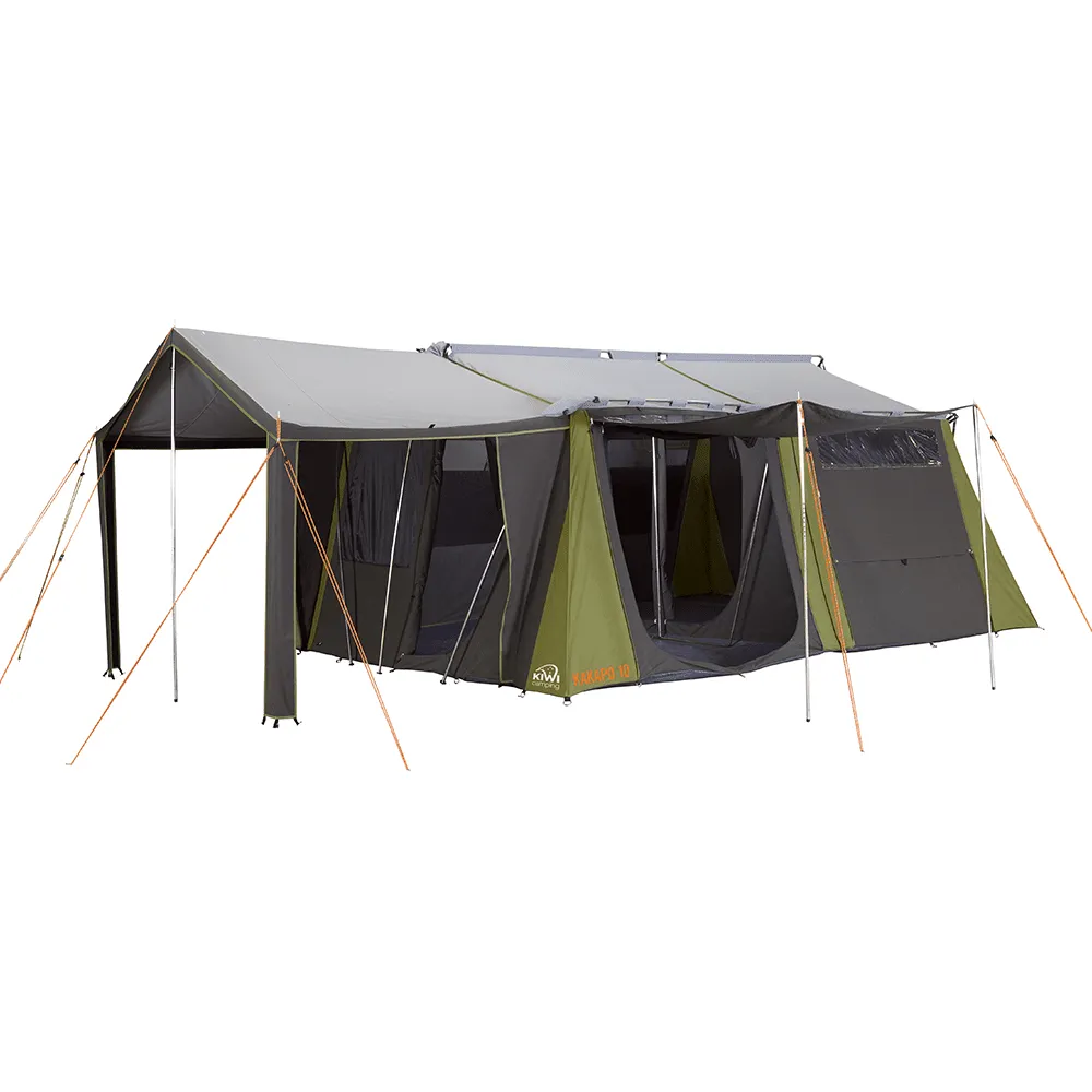 kiwi camping kakapo 10 canvas family tent KC070 606