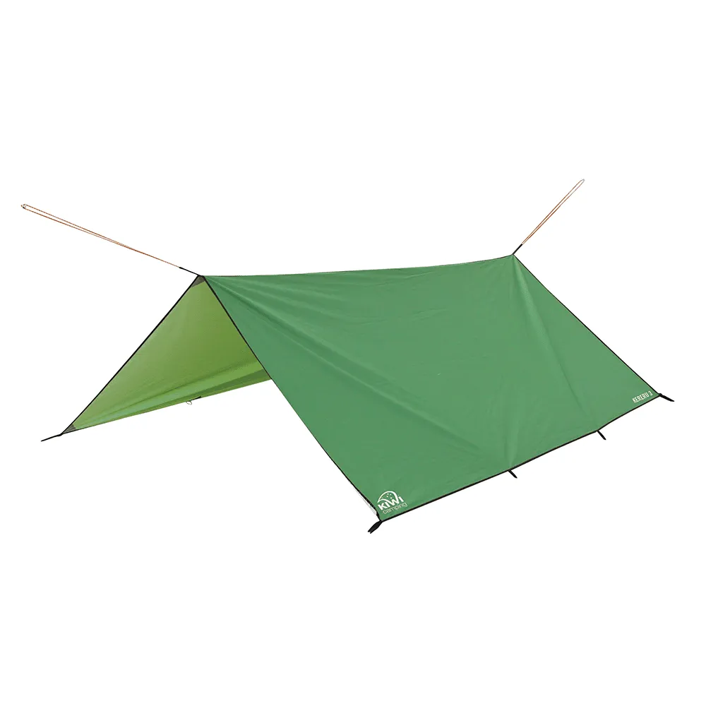 kiwi camping kereru 6 green tent fly KC072 120