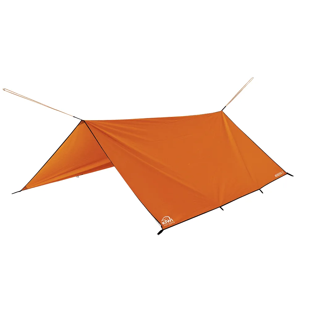 kiwi camping kereru 6 orange tent fly KC072 416