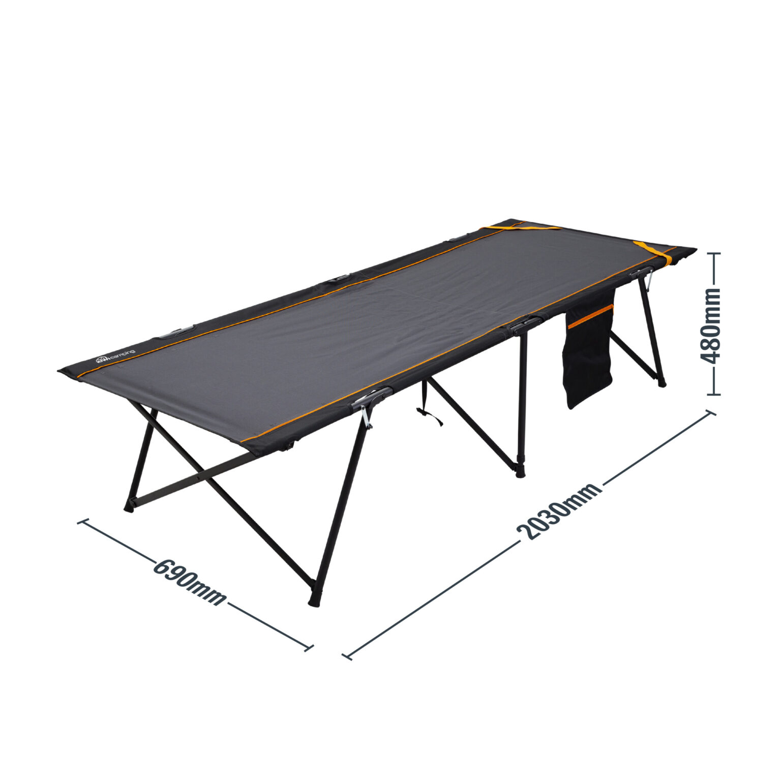 Dimensions KC025 004 Easy Fold Single Stretcher