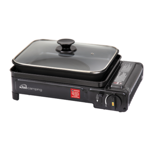 kiwi camping butane stove with pan KC030 004