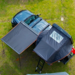 Kiwi Camping Blackout Hardshell Awning 2.0 X 2.0M