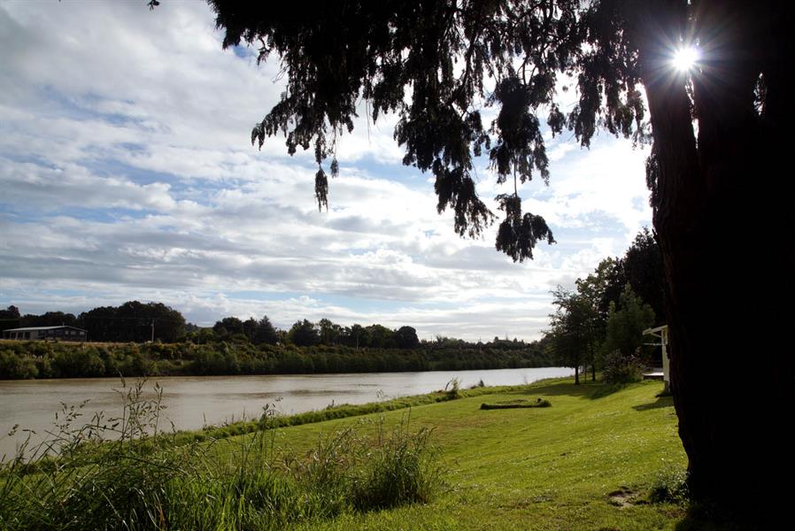 river view from our park
