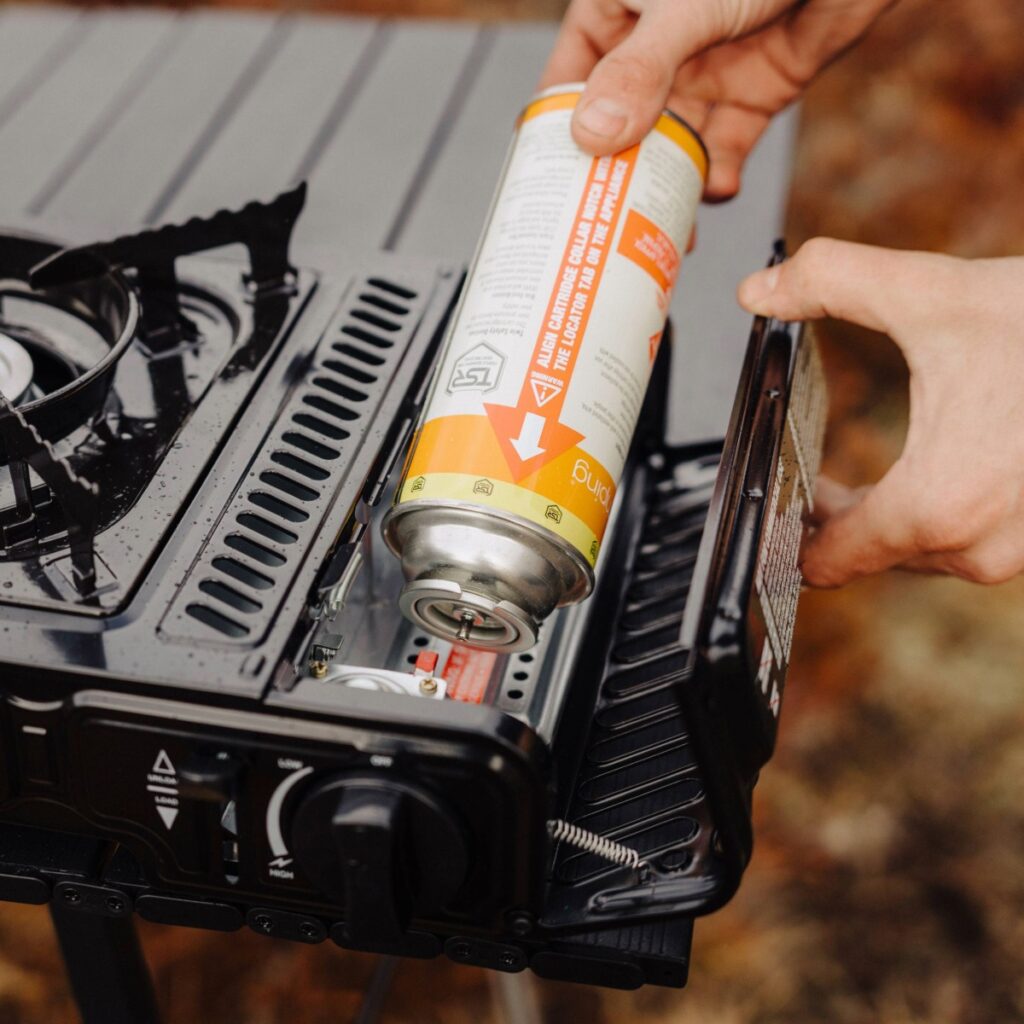 kiwi camping butane cartridge 220g