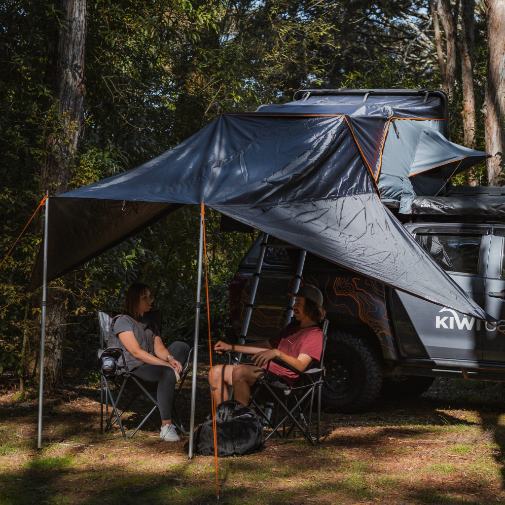kiwi camping tuatara plateau awning