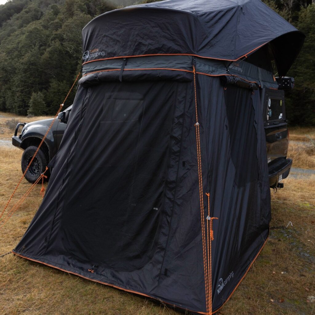 kiwi camping tuatara summit extended annex room feature (