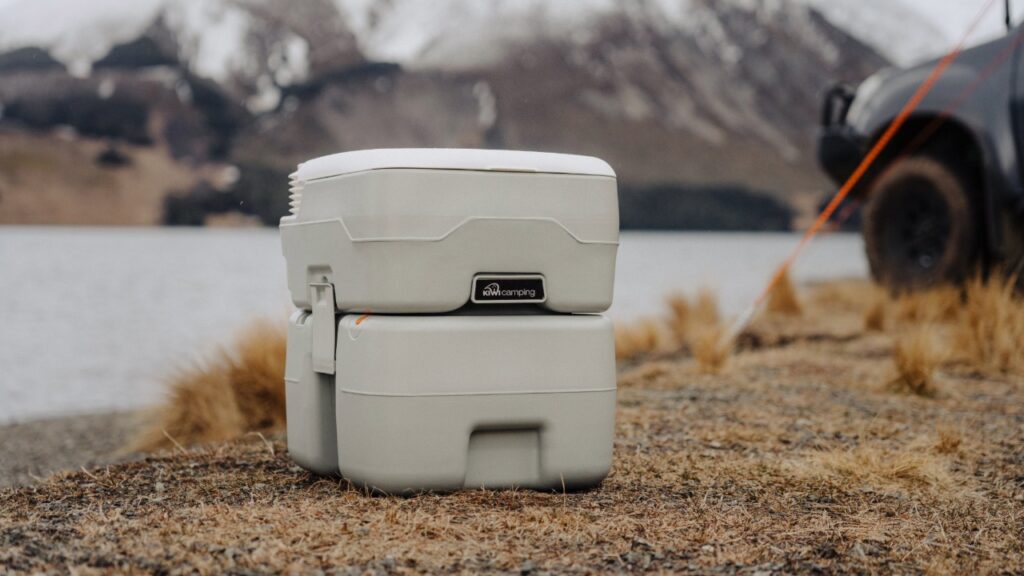 kiwi camping portable toilet