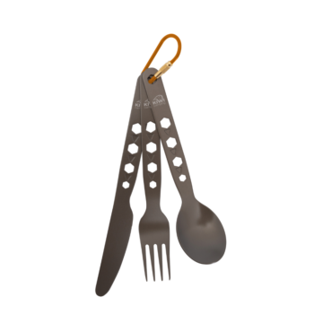 kiwi camping anodised cutlery KC012 167