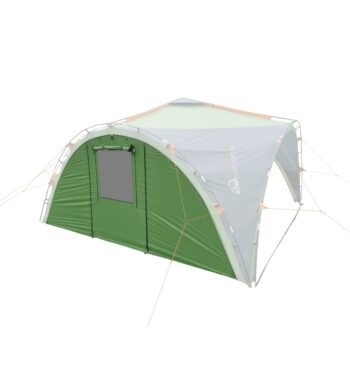 kiwi camping savanna 3.5 deluxe wall with door