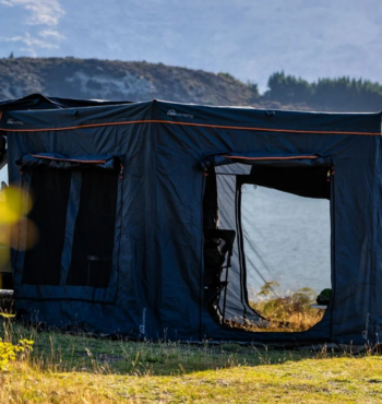 kiwi camping tuatara 270 degree awning wall set