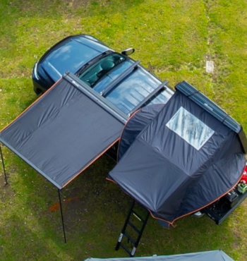 kiwi camping tuatara hardshell awning 2m