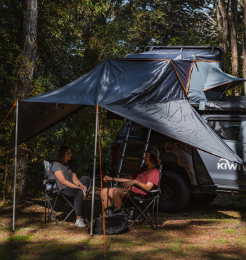 kiwi camping tuatara plateau awning